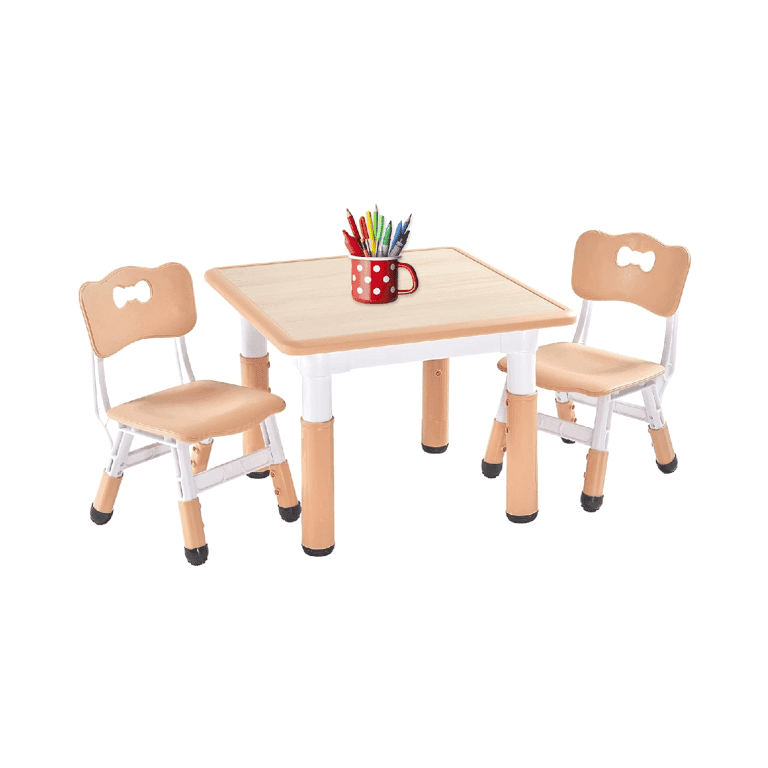 FUNLIO Table and Chair Set Natural