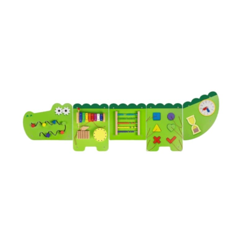 Monläurd Wall Mounted Busy Board Crocodile