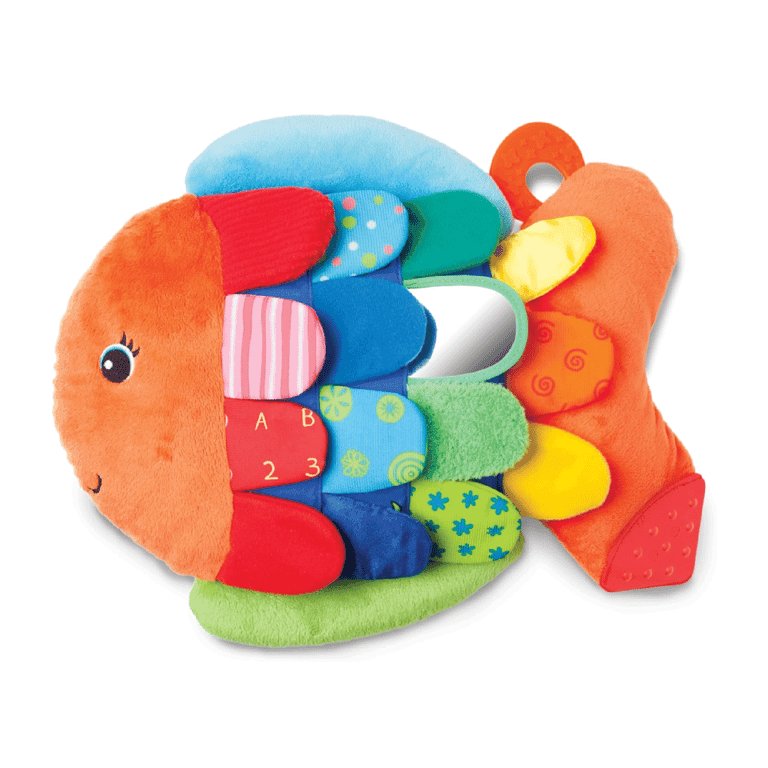 Melissa & Doug Peek-a-Boo Mirror Flip Fish