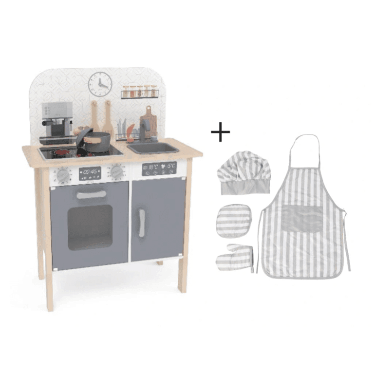 Elis Design Cucina Giocattolo con Grembiule Classico