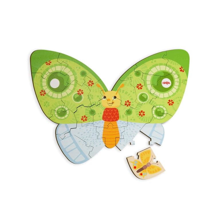 HABA 2-in-1 Wooden Puzzle Butterfly