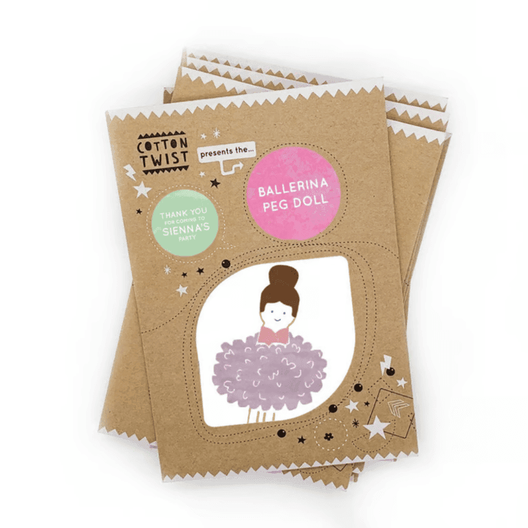 Cotton Twist Crea la Tua Bambola di Mollette: Ballerina