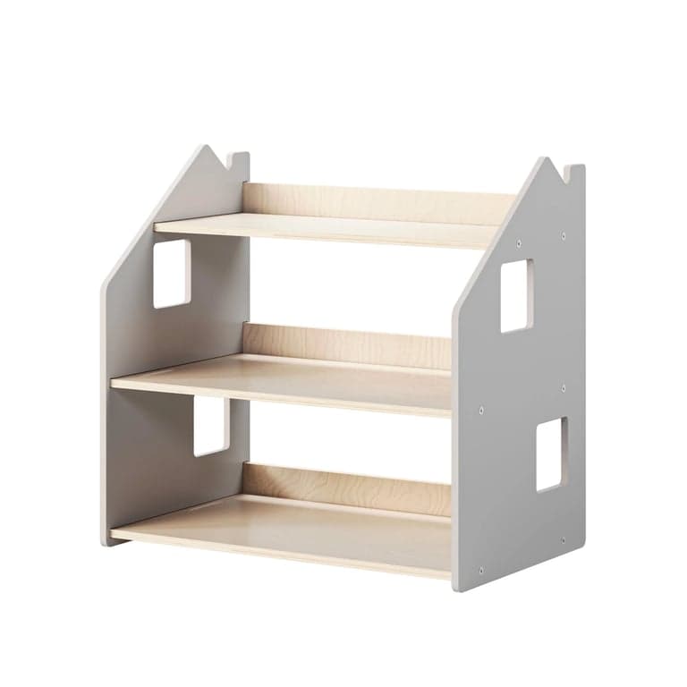 Busy Kids Scaffale per Giocattoli Grigio