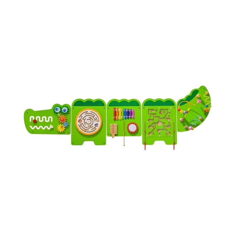 SPARK & WOW Crocodile Activity Wall Busy Board