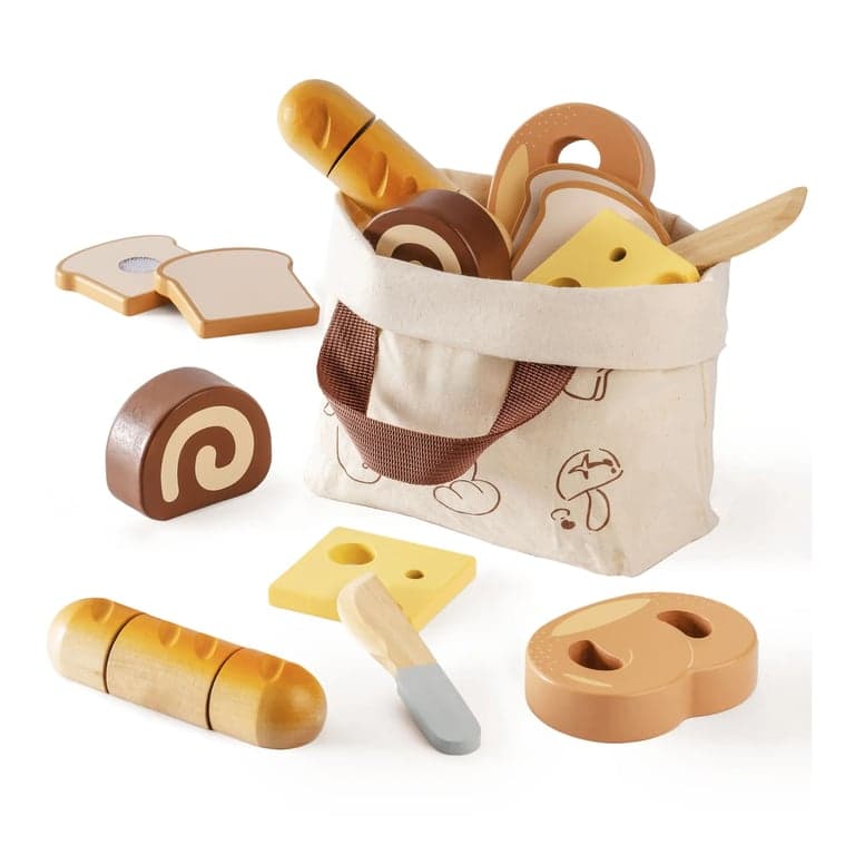 Robud Set di Cibo da Taglio in Legno Dolci
