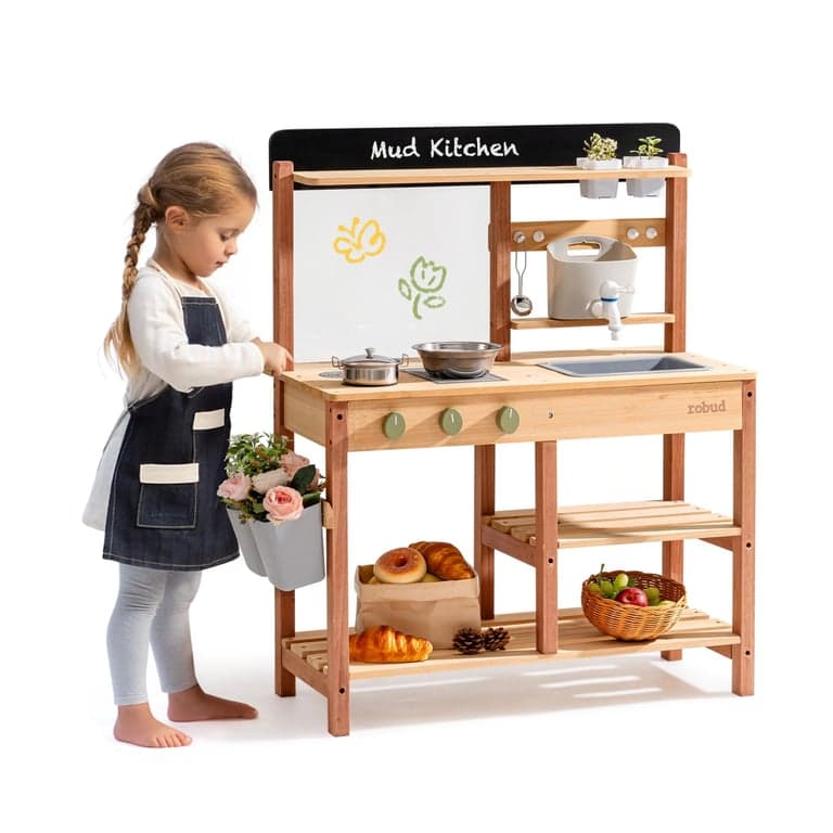 Robud Cucina di Fango da Esterno Caramello