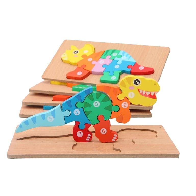 Montessori Mama Jigsaw Puzzles Dino