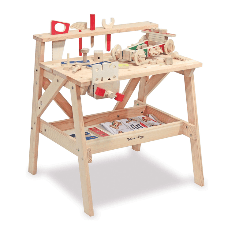 Melissa & Doug Project Workbench Play Building Set