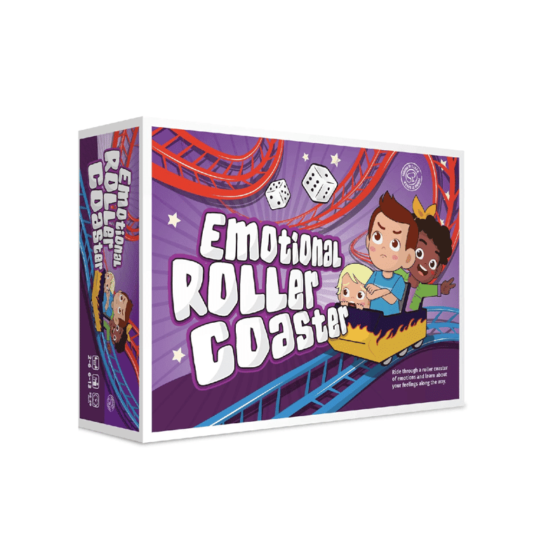 S.T.O.R.M. Emotional Rollercoaster Anger Management Board Game for Kids & Families