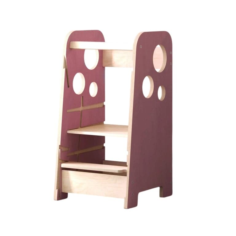 Busy Kids Torre per Bambini Crescente 3-in-1 Rosa