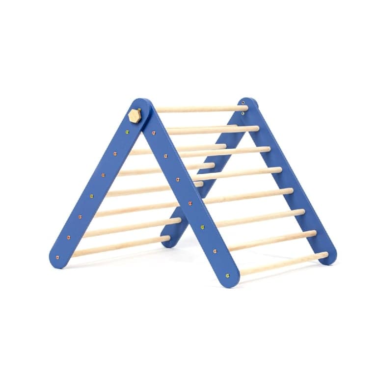 Duck Woodworks Shop Triangolo da Arrampicata Blu