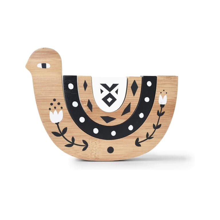 Wee Gallery Bamboo Arch Stacker Bird