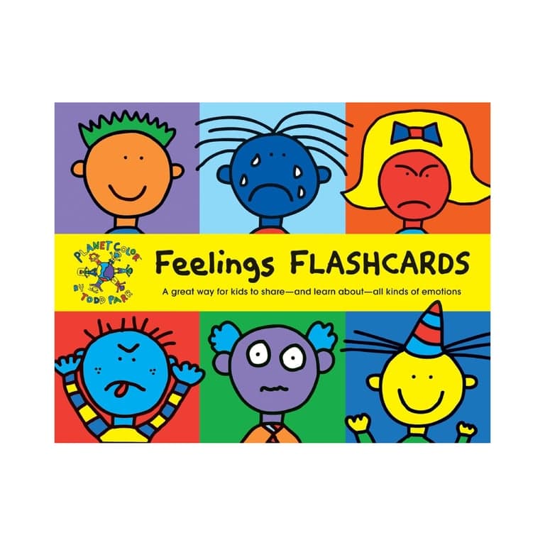Chronicle Books Feelings Flash Cards A Great Way for Kids to Share and Learn About All Kinds of Emotions 