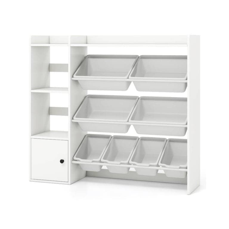 Costway Large Toy Storage 44 Inches White