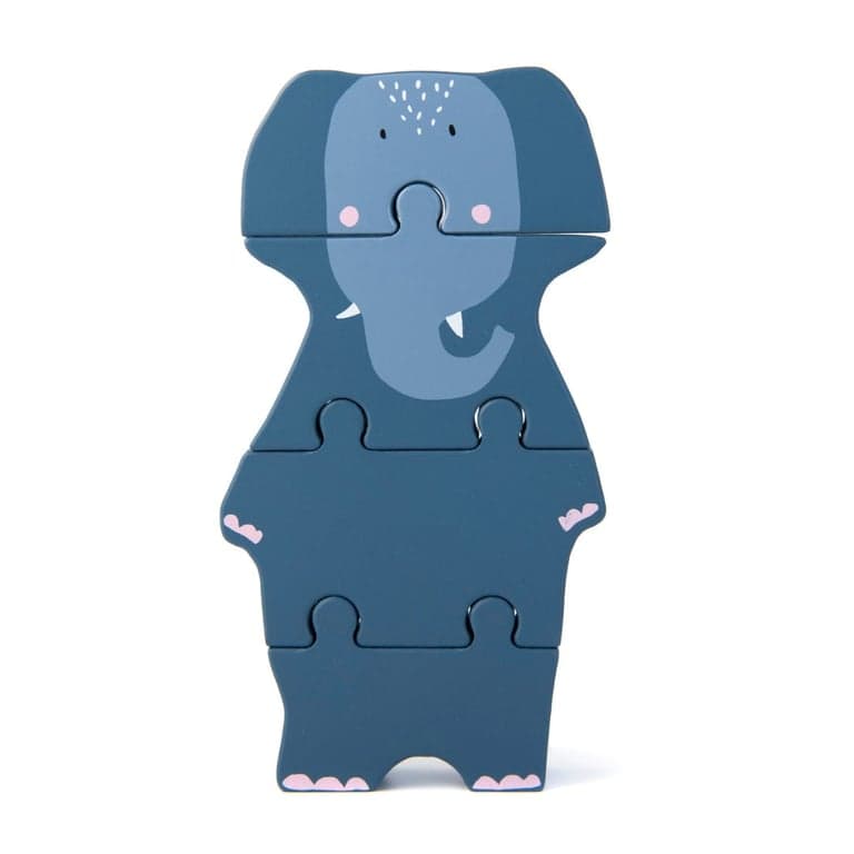 Trixie Puzzle di legno Elefante