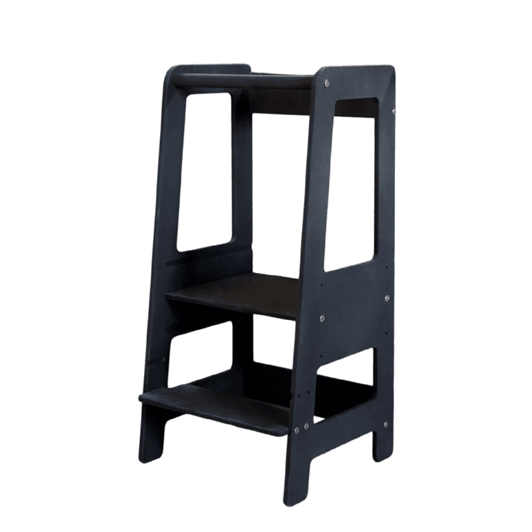MandreleKids Toddler Tower Style 1 Graphite Gray Wax