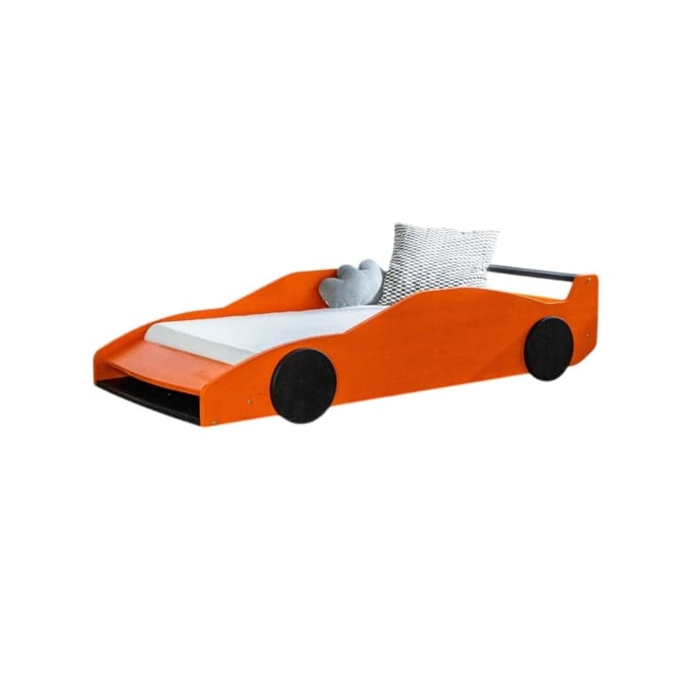 Benlemi Letto-auto Ferrari F40 Arancione Nero 160 x 80
