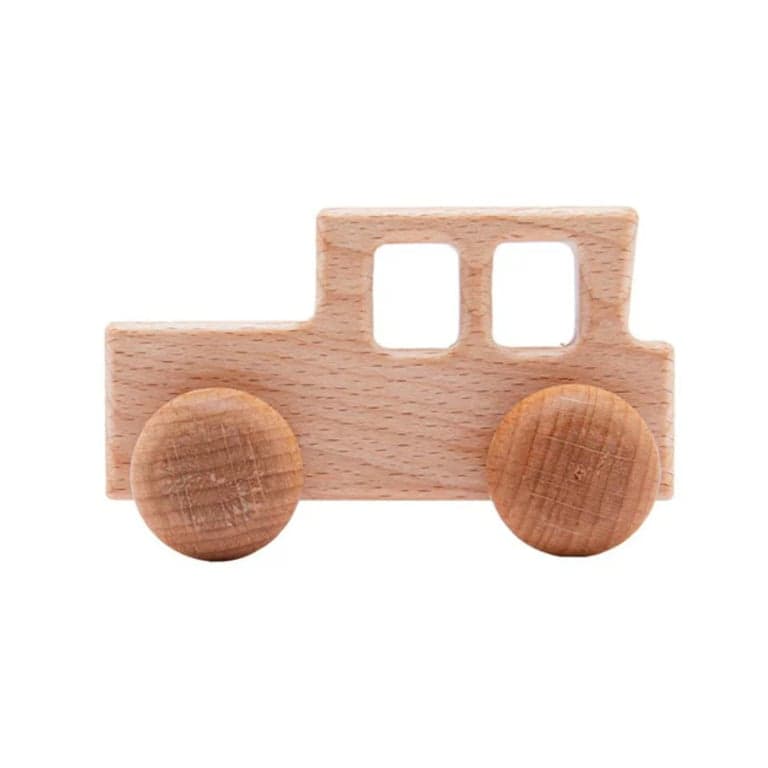 Wonder Space Wooden Jeep Toy