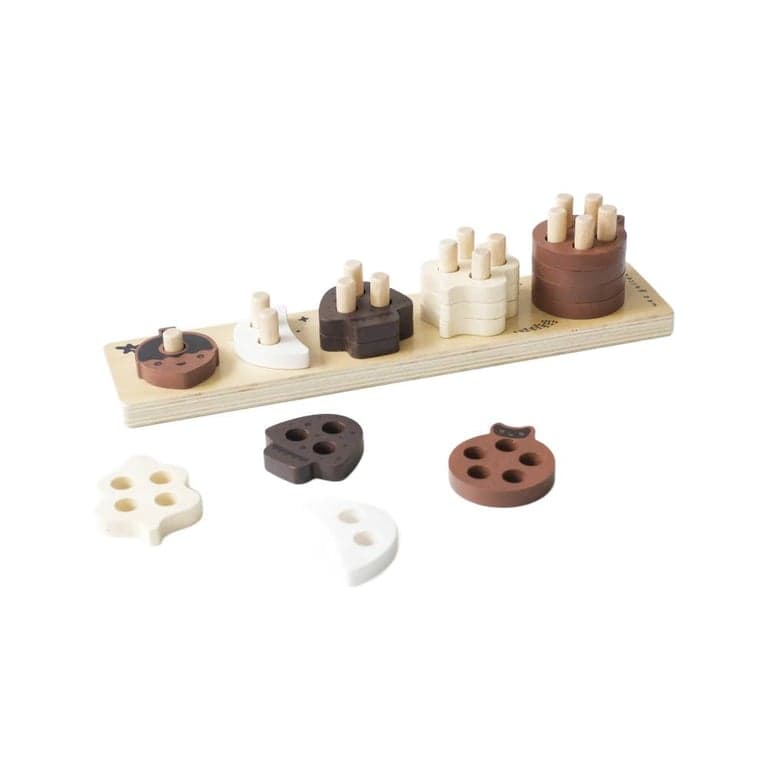 Wee Gallery Count and Stack Toy