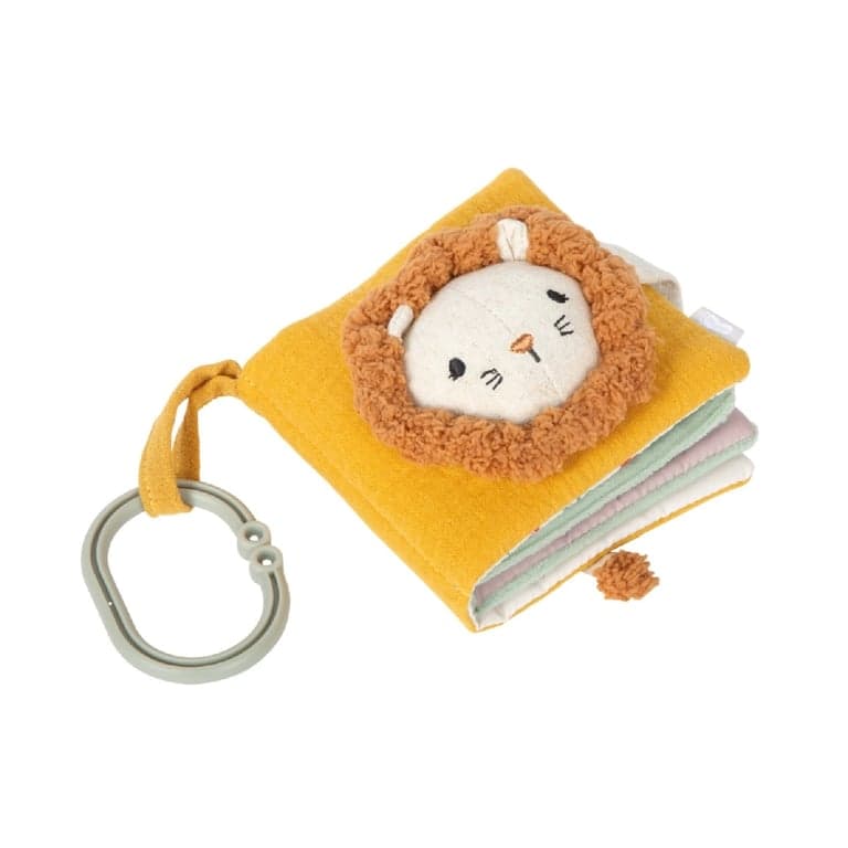 Small Foot Libro Sensoriale in Stoffa Piccolo Leone