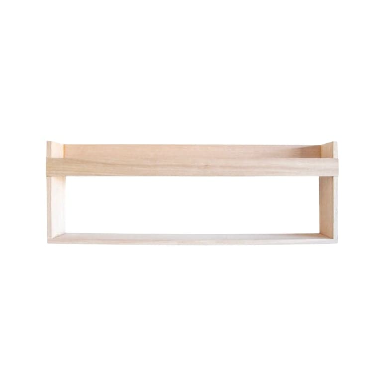 Jemmervale Designs Magazine Rack American Oak Satin