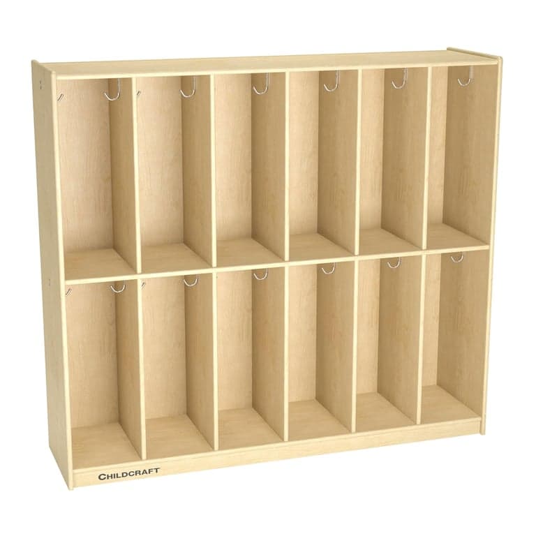 Childcraft 12-Section Coat Locker