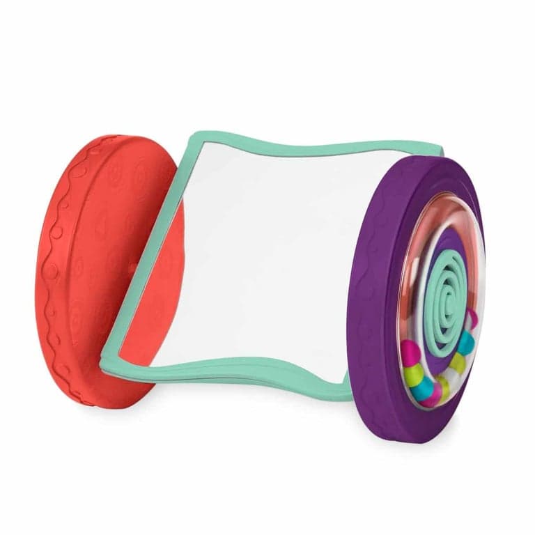 B. toys Looky-Looky Crawl and Roll Mirror Toy