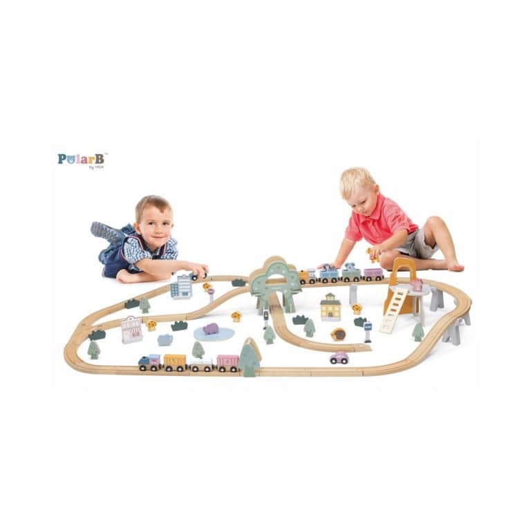 PolarB Set di Binari del Treno 90 Pezzi