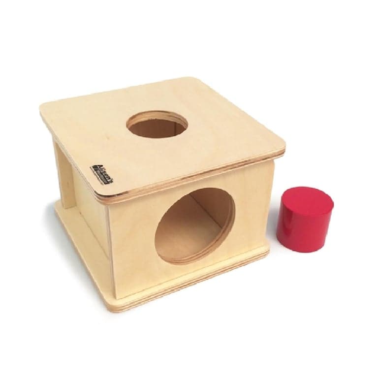 Alison's Montessori Infant Imbucare Box Large Cylinder (Premium Quality)