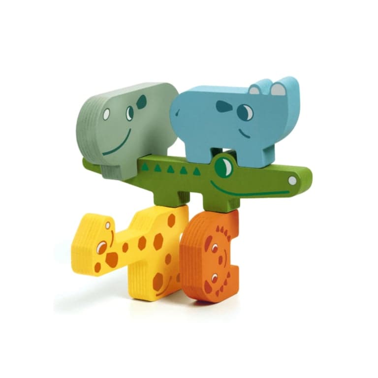 Clever Toys Box Animal Stacking Blocks