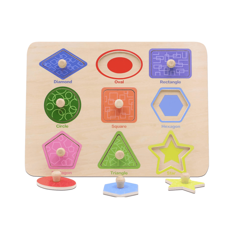 Aile Shape Sorter Peg Puzzle