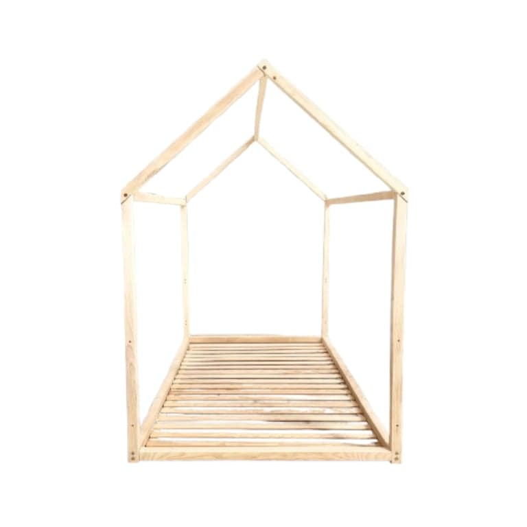 Simre Kids Woodland Montessori House Floor Bed Full Option 2