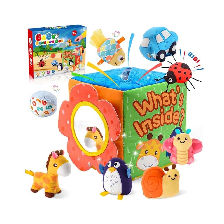ZapWhiz Soft Activity Cube