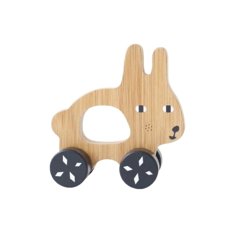 Wee Gallery Push Toy Bunny