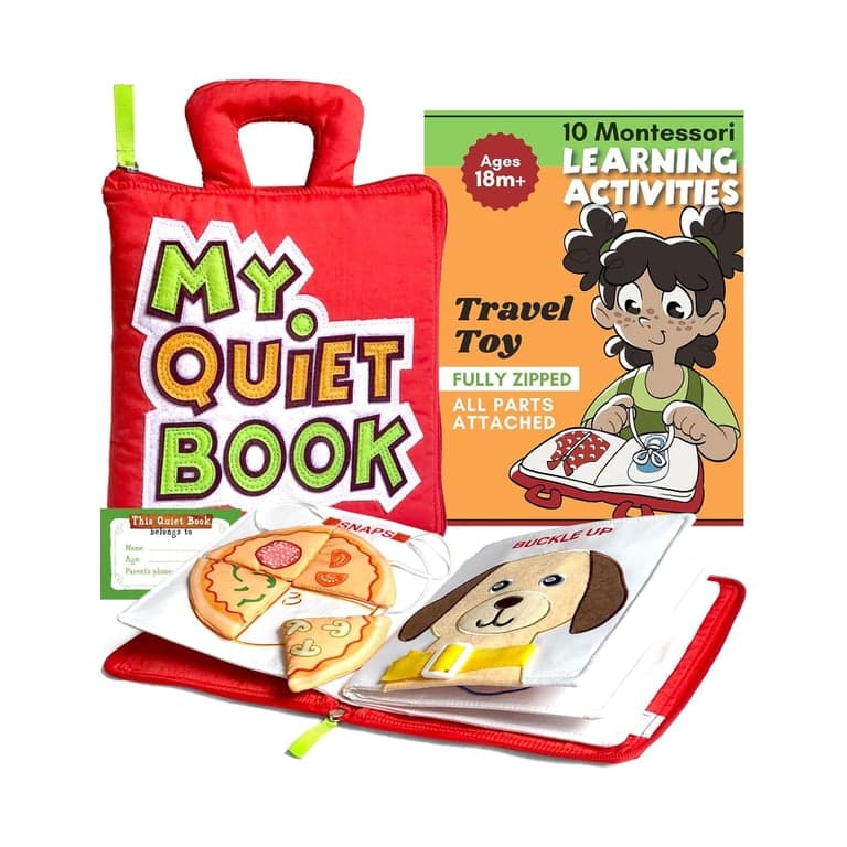 TAVVA My Quiet Book Red