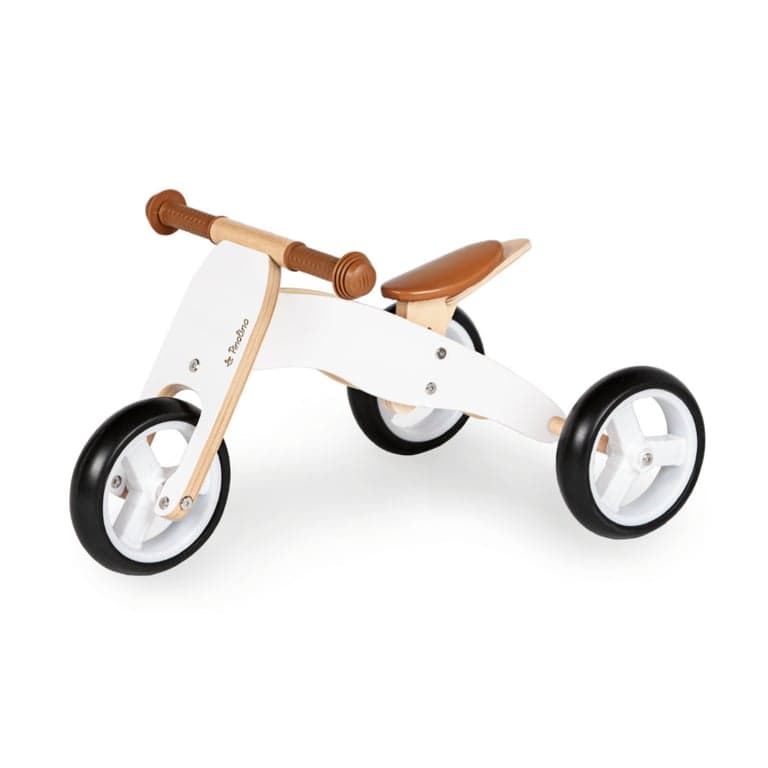 Pinolino Bicicletta Senza Pedali a 3 Ruote Charlie Bianco Naturale