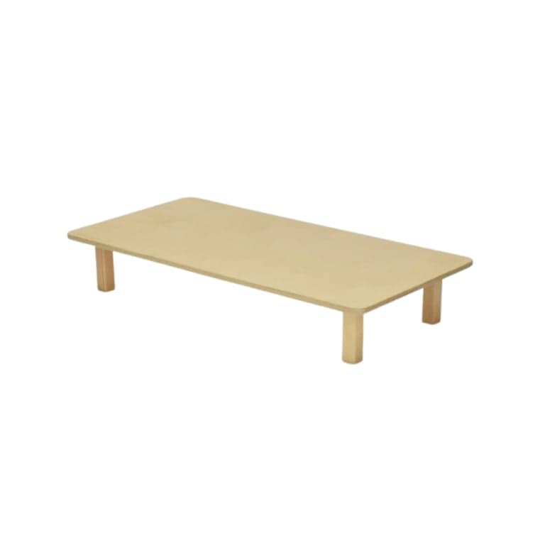 RAD Children's Furniture Chowki Rectangle Table 36 x 24 x 8 Inches