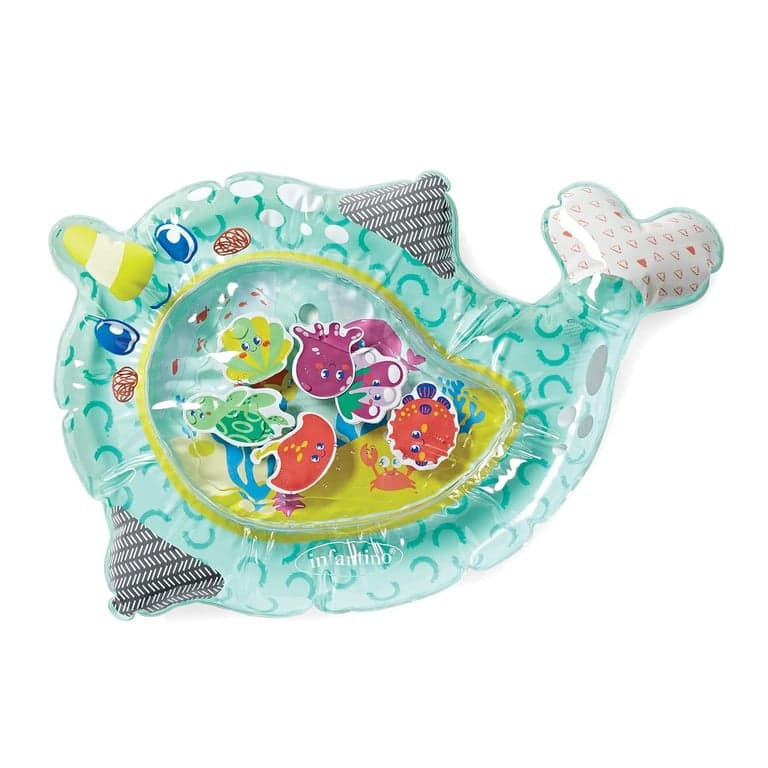 Infantino Wee Wild Ones Pat & Play Water Mat Narwahl