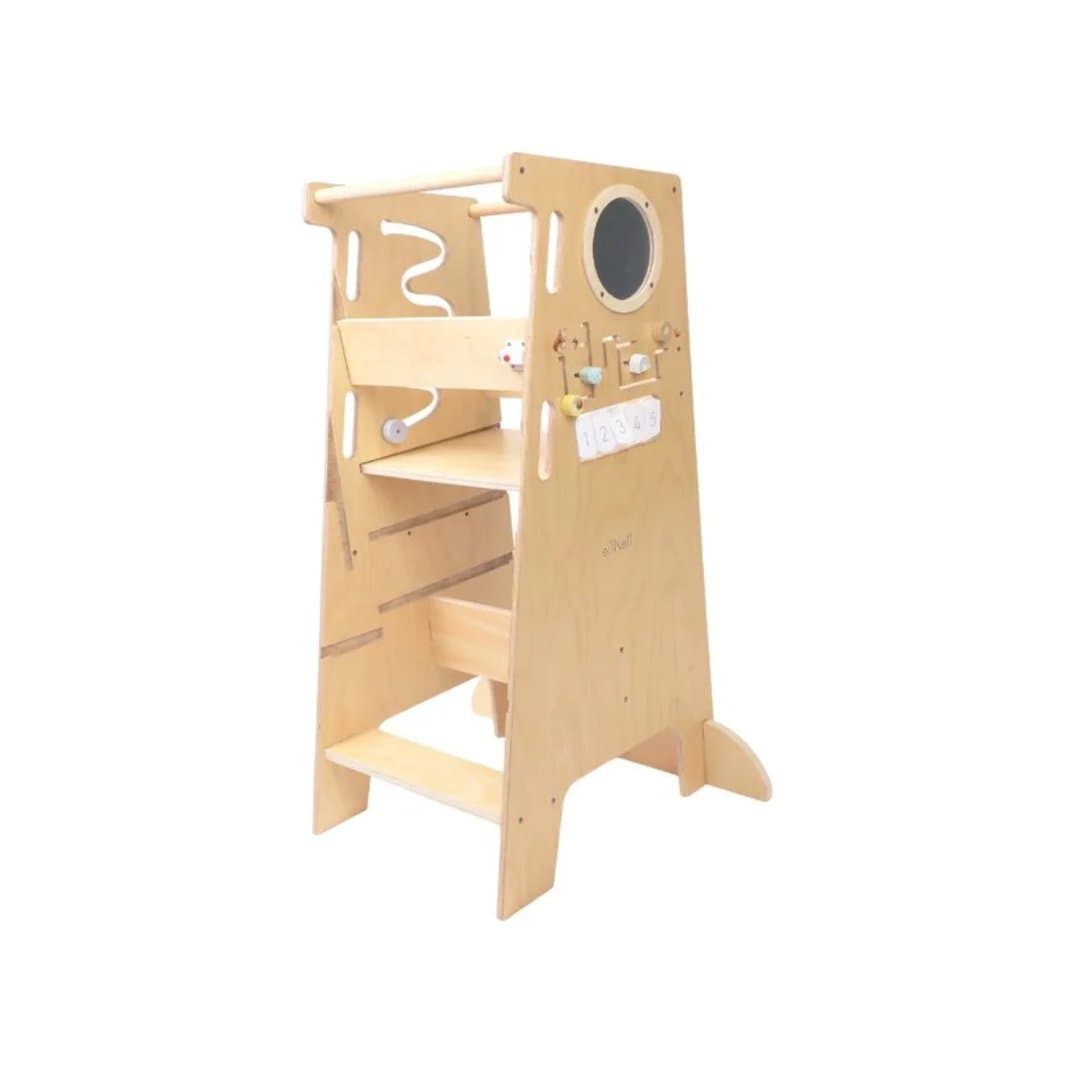 Elis Design Torre montessoriana 5-in-1 Pro Animali