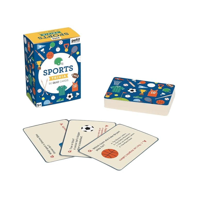 Petit Collage Trivia Cards Sports