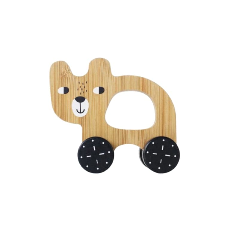 Wee Gallery Push Toy Bear