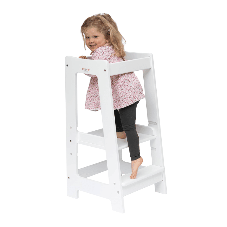 Stepup Baby Toddler Tower White