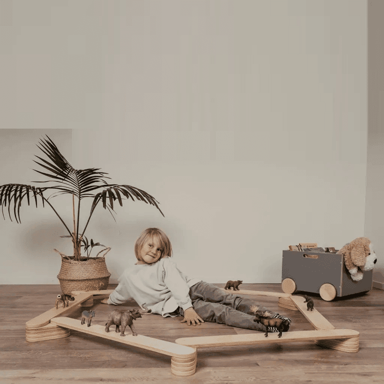 leg&go Set di 6 barre di equilibrio