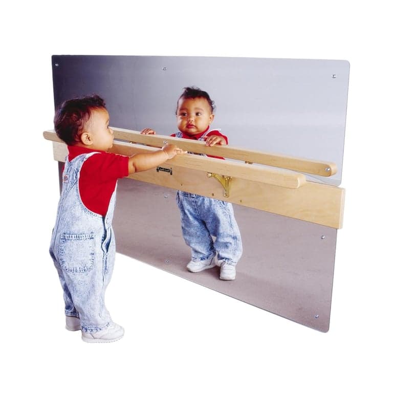 Jonti-Craft Pull-Up Mirror Infant Coordination