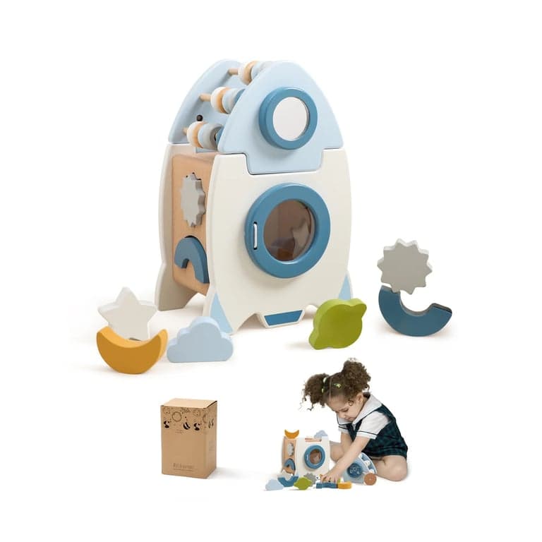 Wonder Space Shape Sorter Rocket