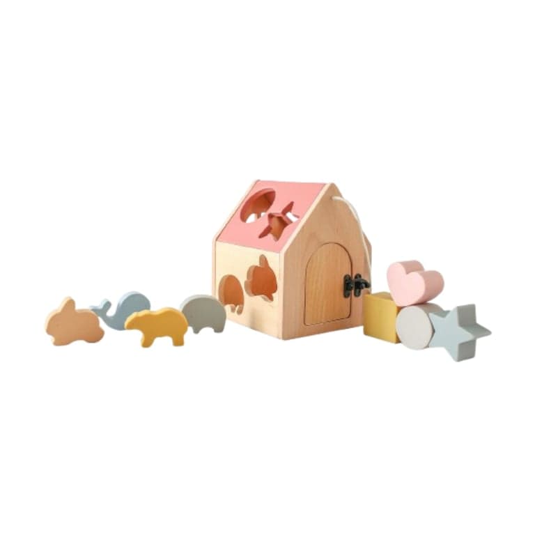 Wonder Space Shape Sorter House Animal