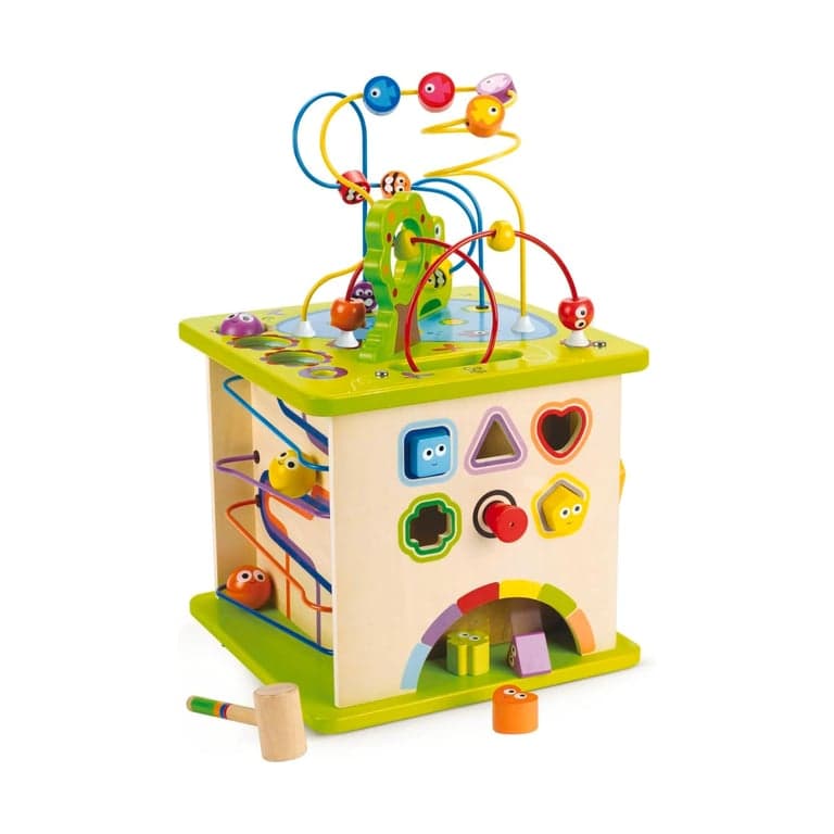 Hape Activity Cube Country Critters