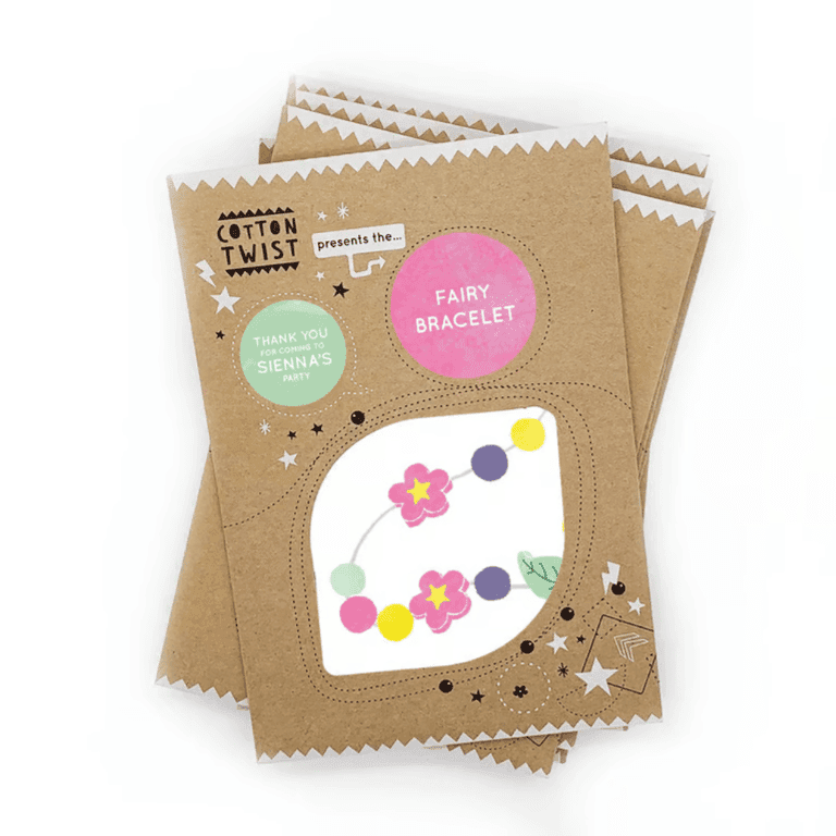 Cotton Twist Crea il Tuo Braccialetto: Fiori