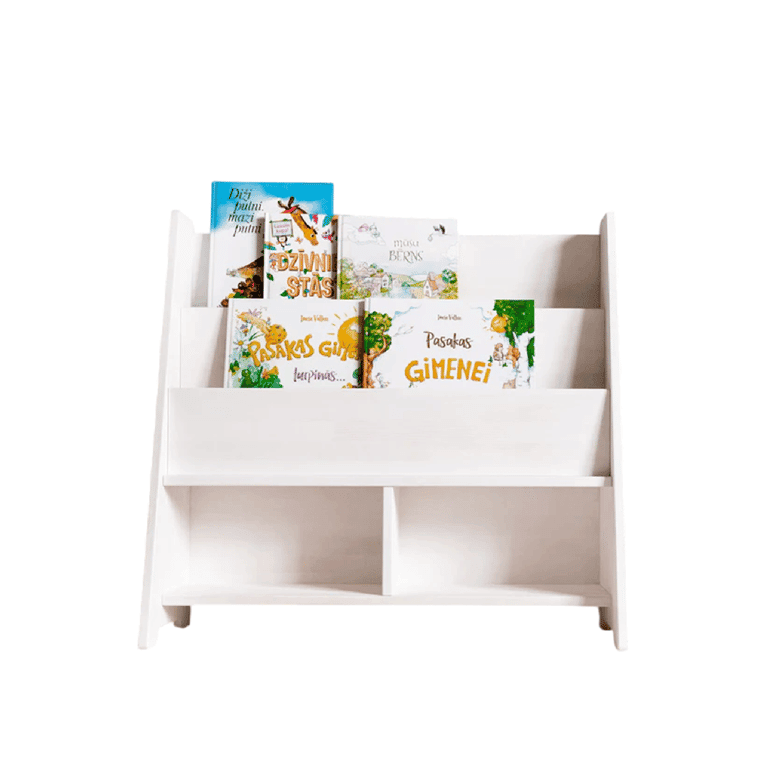 MandreleKids Libreria Frontale Bianca
