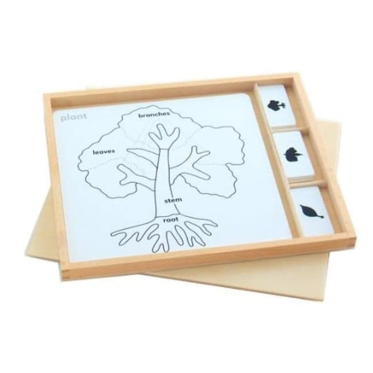 Elite Montessori Botany Puzzle Activity Set